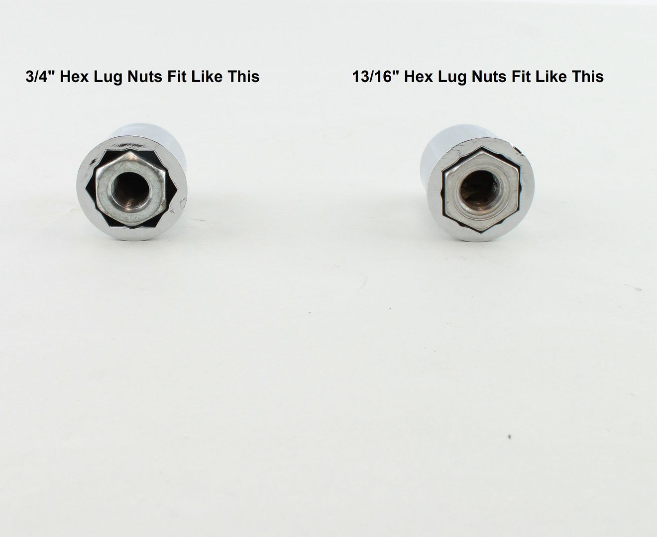 Chrome Plastic Spider Hub Cap Lug Nut Covers fits 3/4" or 13/16" Hex